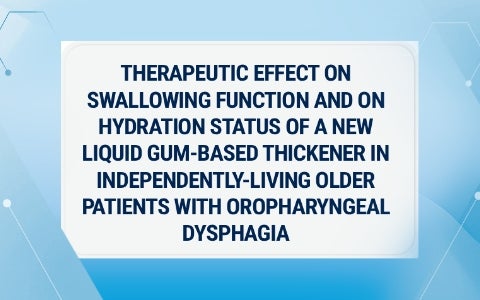 Therapeutisch effect van ThickenUP® Gel Express