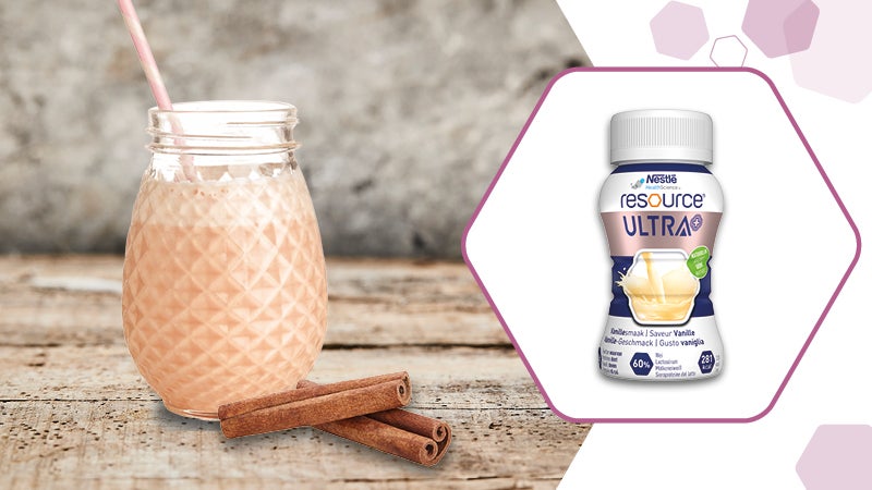 Recette Resource ULTRA + vanille
